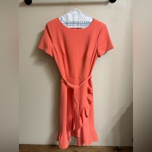 Elegant Coral Dress